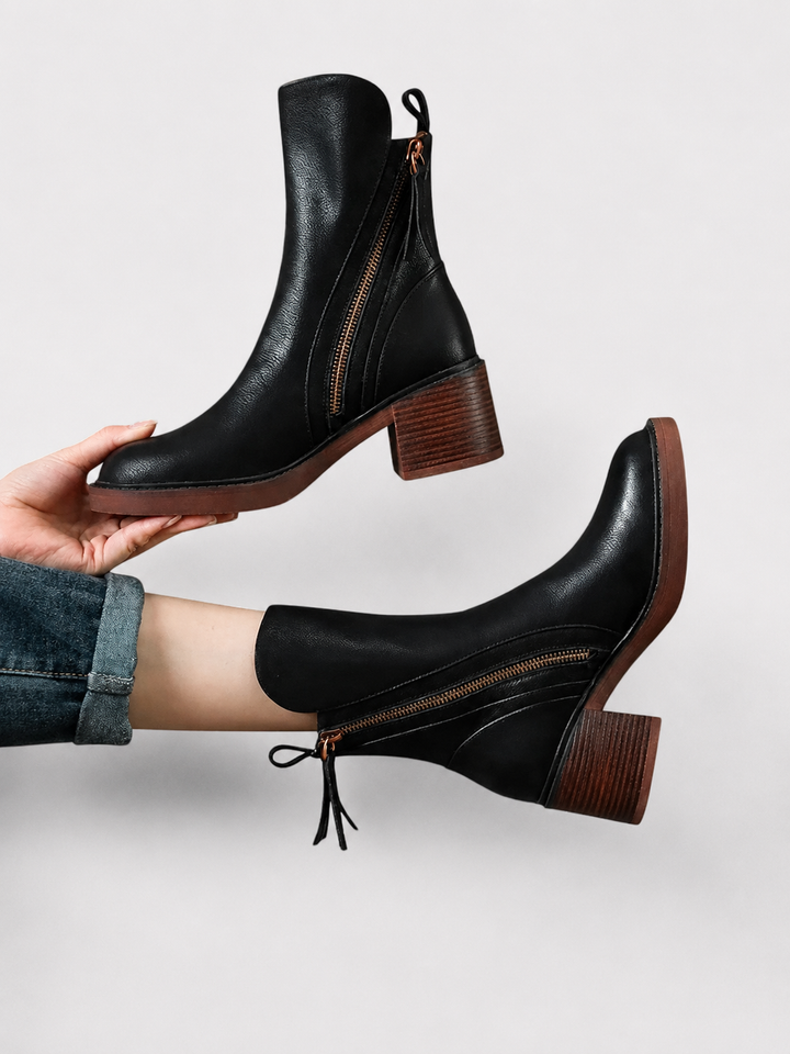 Fabienne | Bottines en cuir
