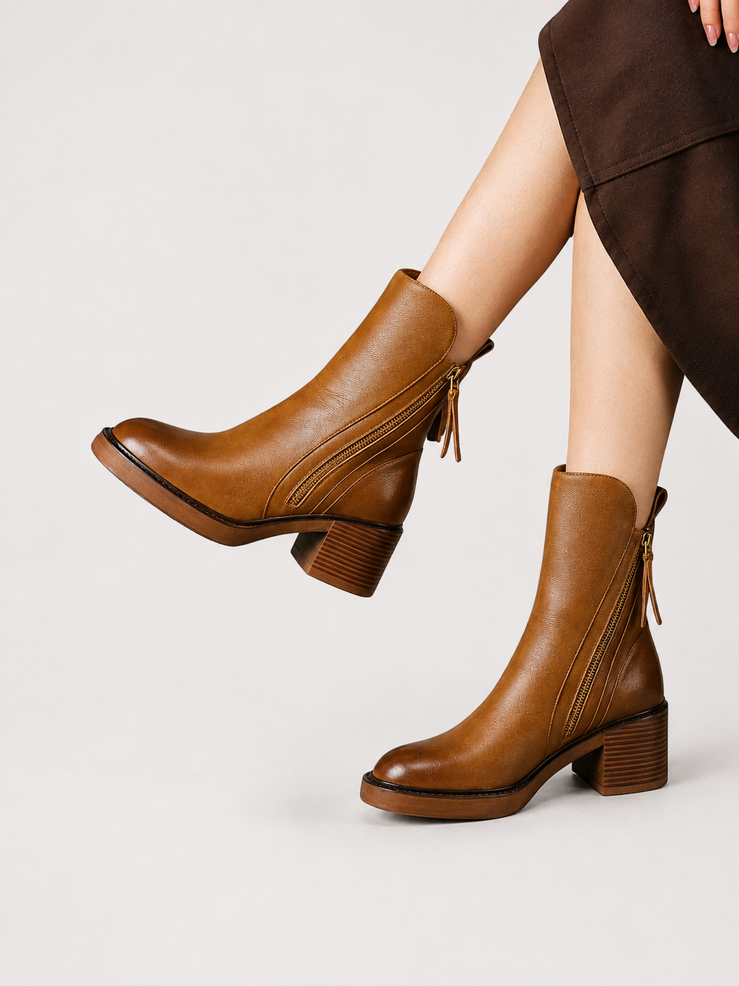 Fabienne | Bottines en cuir