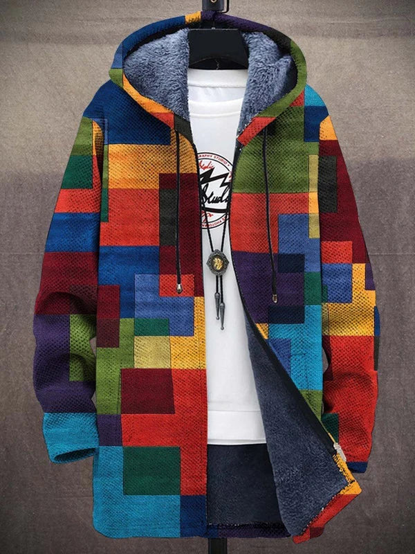 Cynthia | Cardigan à capuche artistique