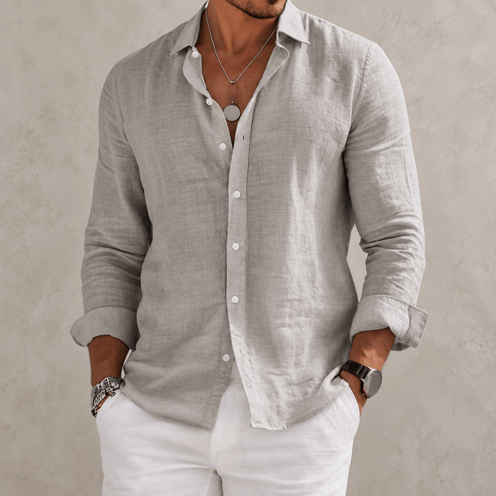GASPARD | Chemise décontractée à manches longues