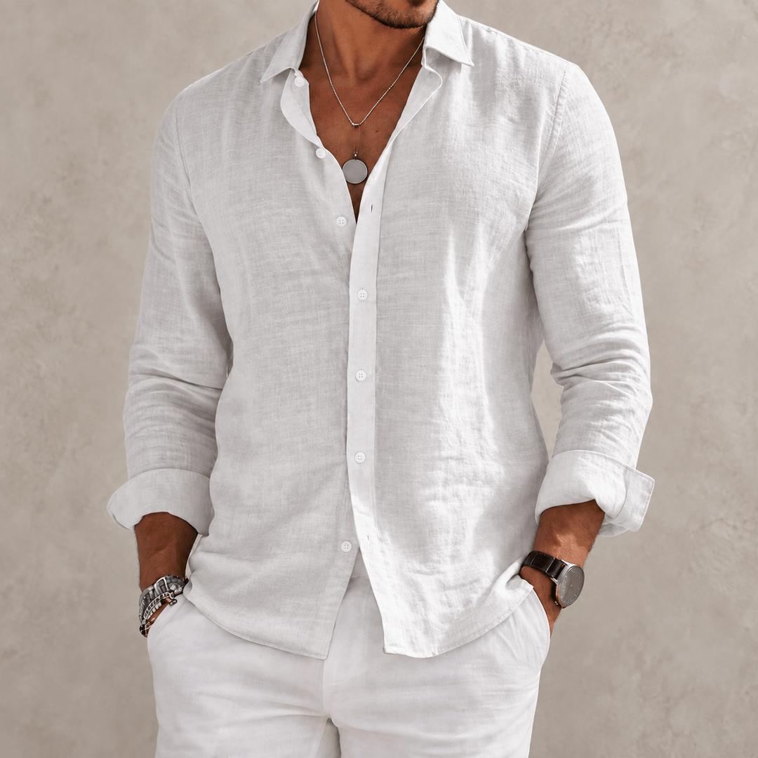 GASPARD | Chemise décontractée à manches longues