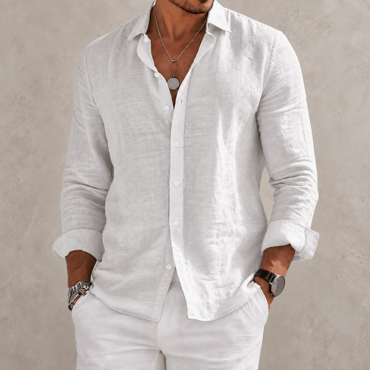 GASPARD | Chemise décontractée à manches longues