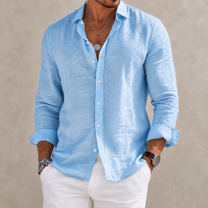 GASPARD | Chemise décontractée à manches longues