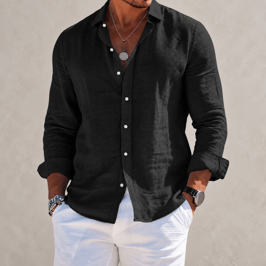 GASPARD | Chemise décontractée à manches longues