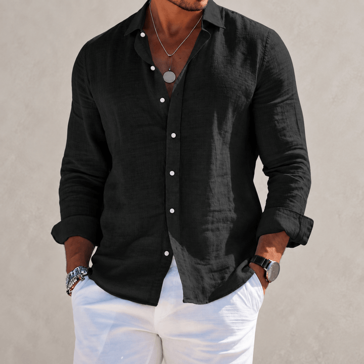 GASPARD | Chemise décontractée à manches longues