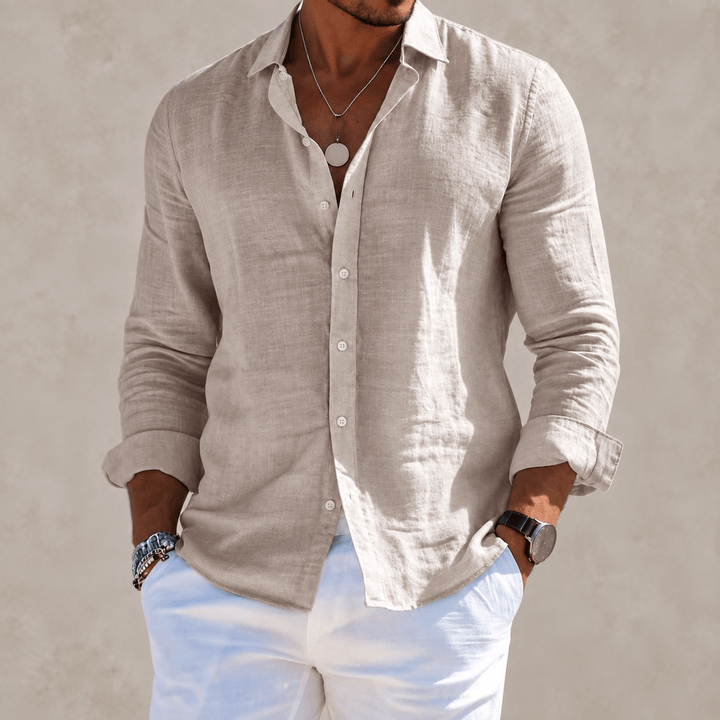 GASPARD | Chemise décontractée à manches longues
