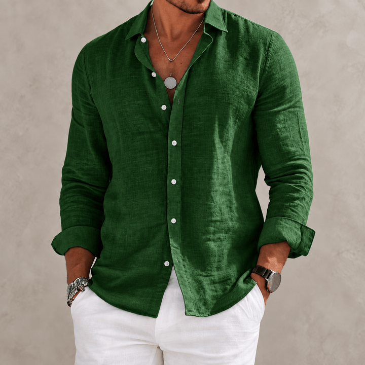 GASPARD | Chemise décontractée à manches longues