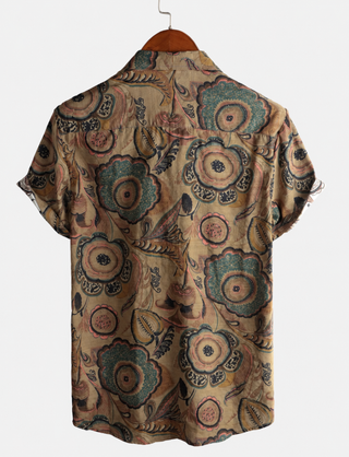 FÉLIX | Chemise à manches courtes et imprimé rétro