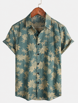 FÉLIX | Chemise à manches courtes et imprimé rétro