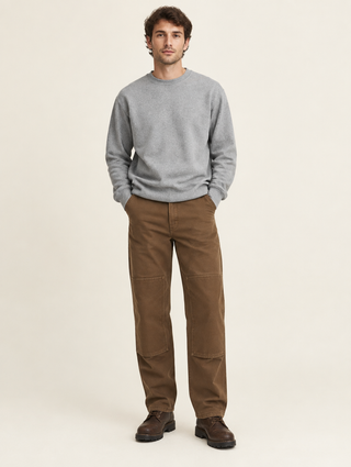 MARIUS | Pantalon droit d’inspiration workwear
