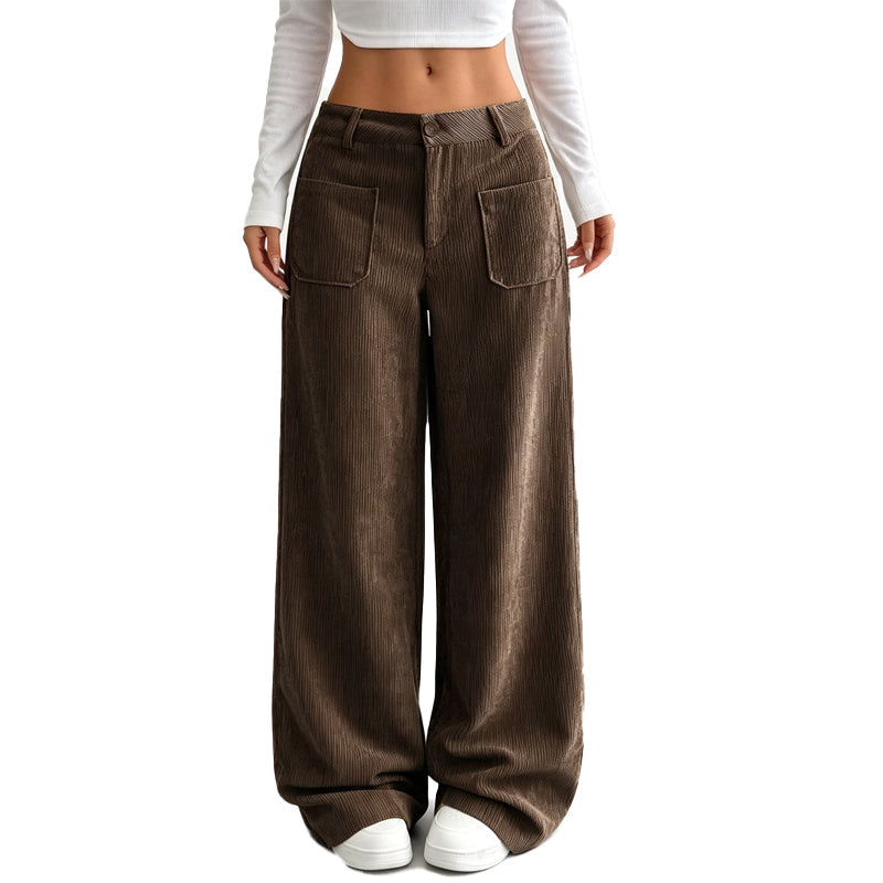 Léa | Pantalon ample à coupe décontractée pour femme