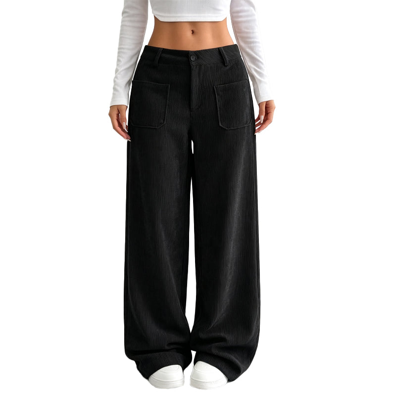 Léa | Pantalon ample à coupe décontractée pour femme