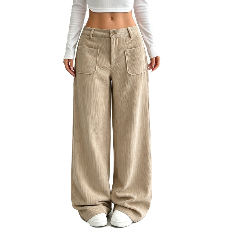 Léa | Pantalon ample à coupe décontractée pour femme