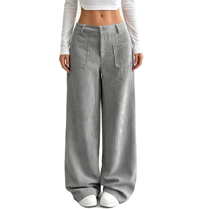 Léa | Pantalon ample à coupe décontractée pour femme